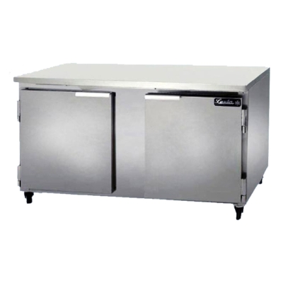 Leader ESLM60 60" 2 Door Mega Top Bain Marie / Sandwich & Salad Refrigerated Prep